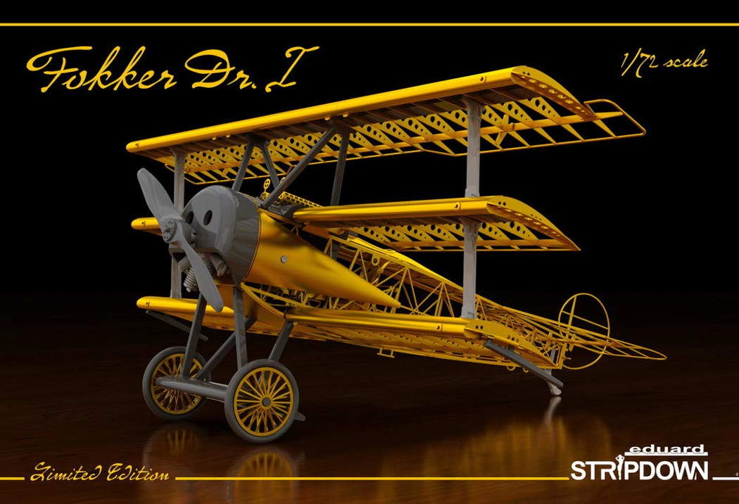 Amazon | エデュアルド 1/72 フォッカーDr.1 骨格モデル プラモデル
